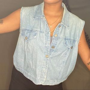 Vintage Denim Vest ✖️